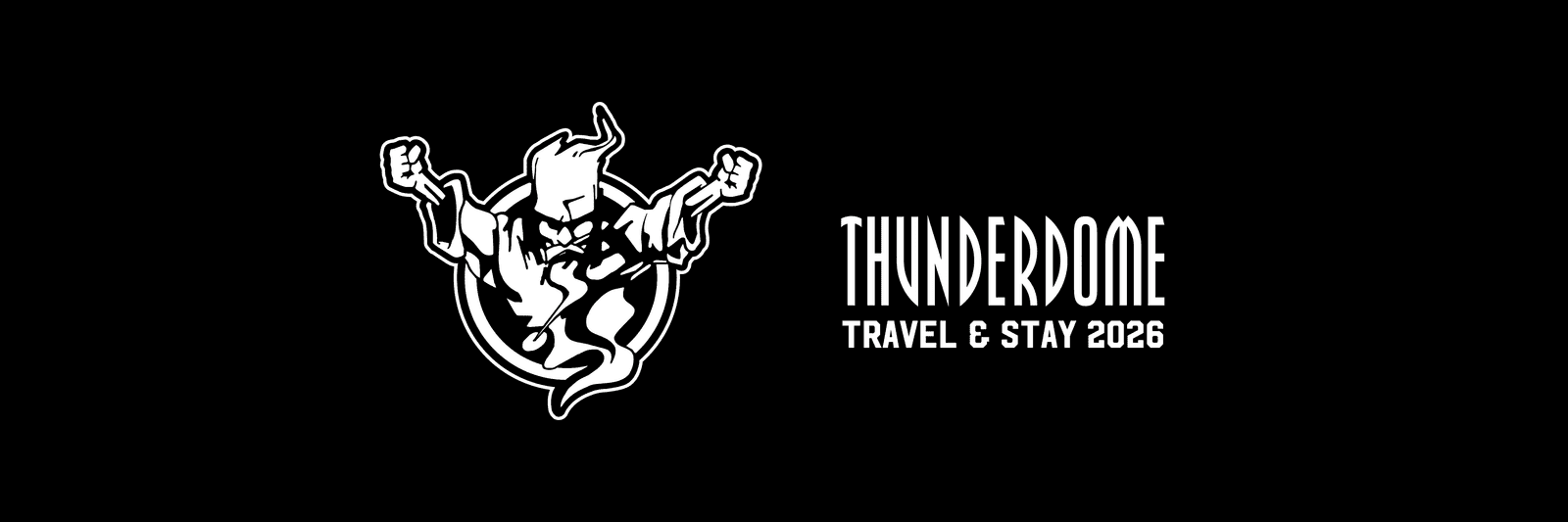 Thunderdome (Antwerp, Belgium) 2026 Thunderdome 2026 official artwork with the wizard mascot