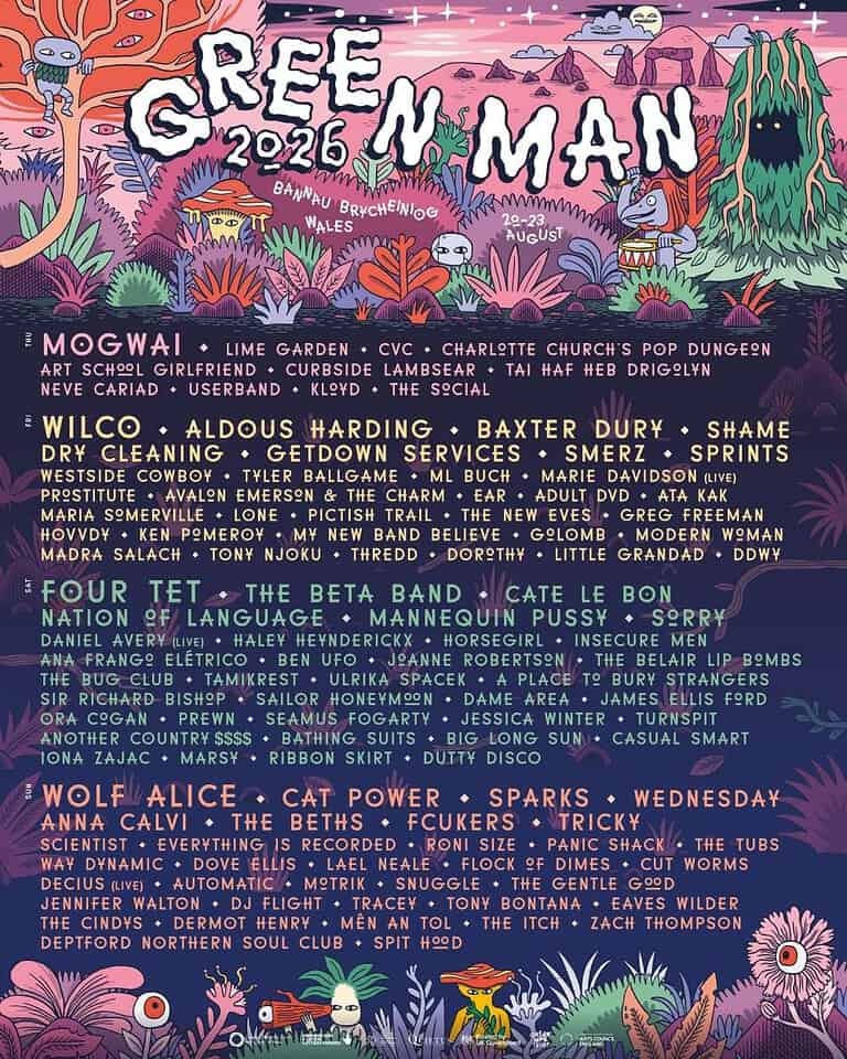 Green Man Festival (Brecon Beacons, UK) 2026