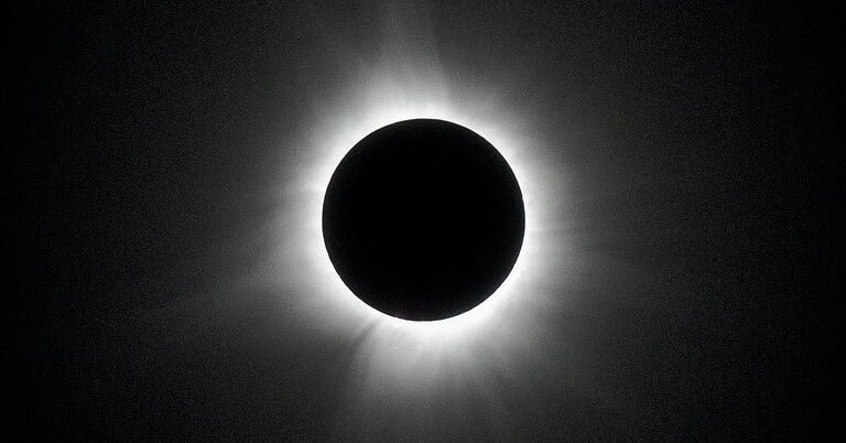 Total solar eclipse corona during totality over Ibiza on 12 August 2026 Total solar eclipse corona during totality over Ibiza on 12 August 2026