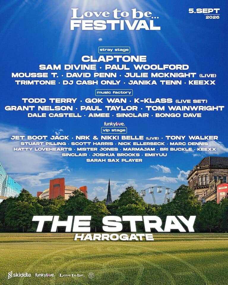 love to be festival harrogate uk 2026 lineup