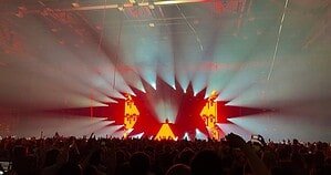 David Guetta performing live, a contender for number 1 DJ in DJ Mag Top 100 DJs 2026 David Guetta performing live, a contender for number 1 DJ in DJ Mag Top 100 DJs 2026