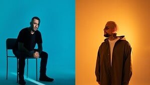 Joseph Capriati and GENNARO press photos side by side for Control on Metamorfosi Records Joseph Capriati and GENNARO press photos side by side for Control on Metamorfosi Records