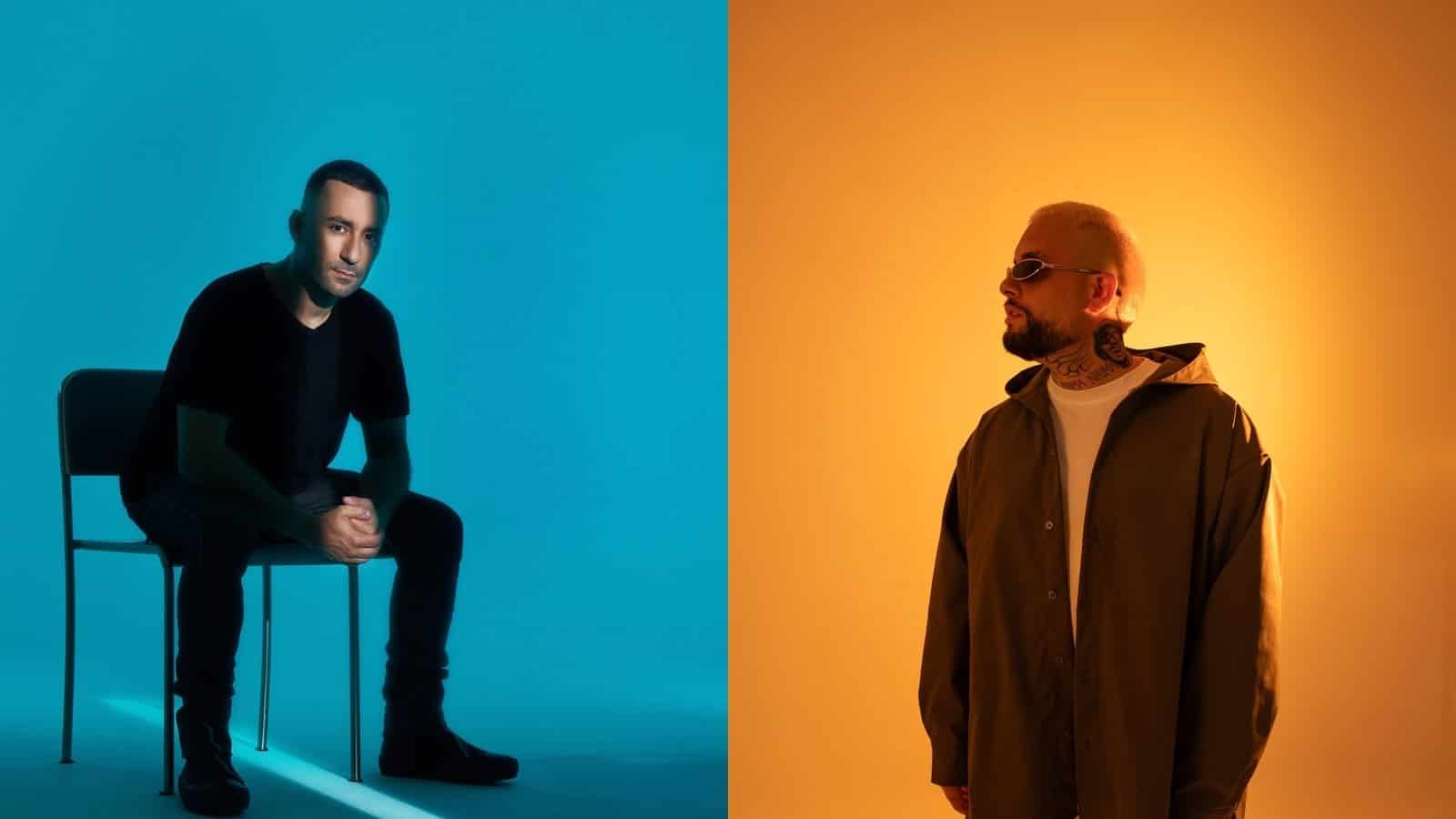 Joseph Capriati and GENNARO press photos side by side for Control on Metamorfosi Records Joseph Capriati and GENNARO press photos side by side for Control on Metamorfosi Records