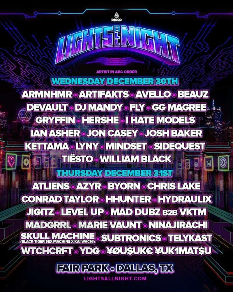 Lights All Night, Dallas, TX, United States