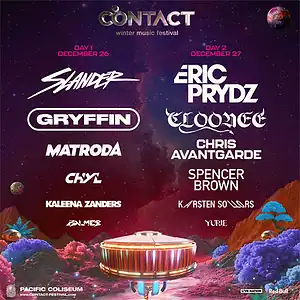 Contact Winter Music Festival (Vancouver, BC, Canada) 2026 Contact Winter Music Festival (Vancouver, BC, Canada) 2026