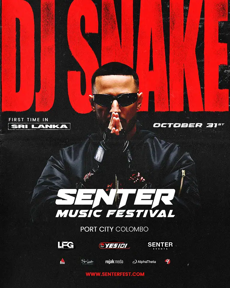 DJSNAKE SriLanka Flyer
