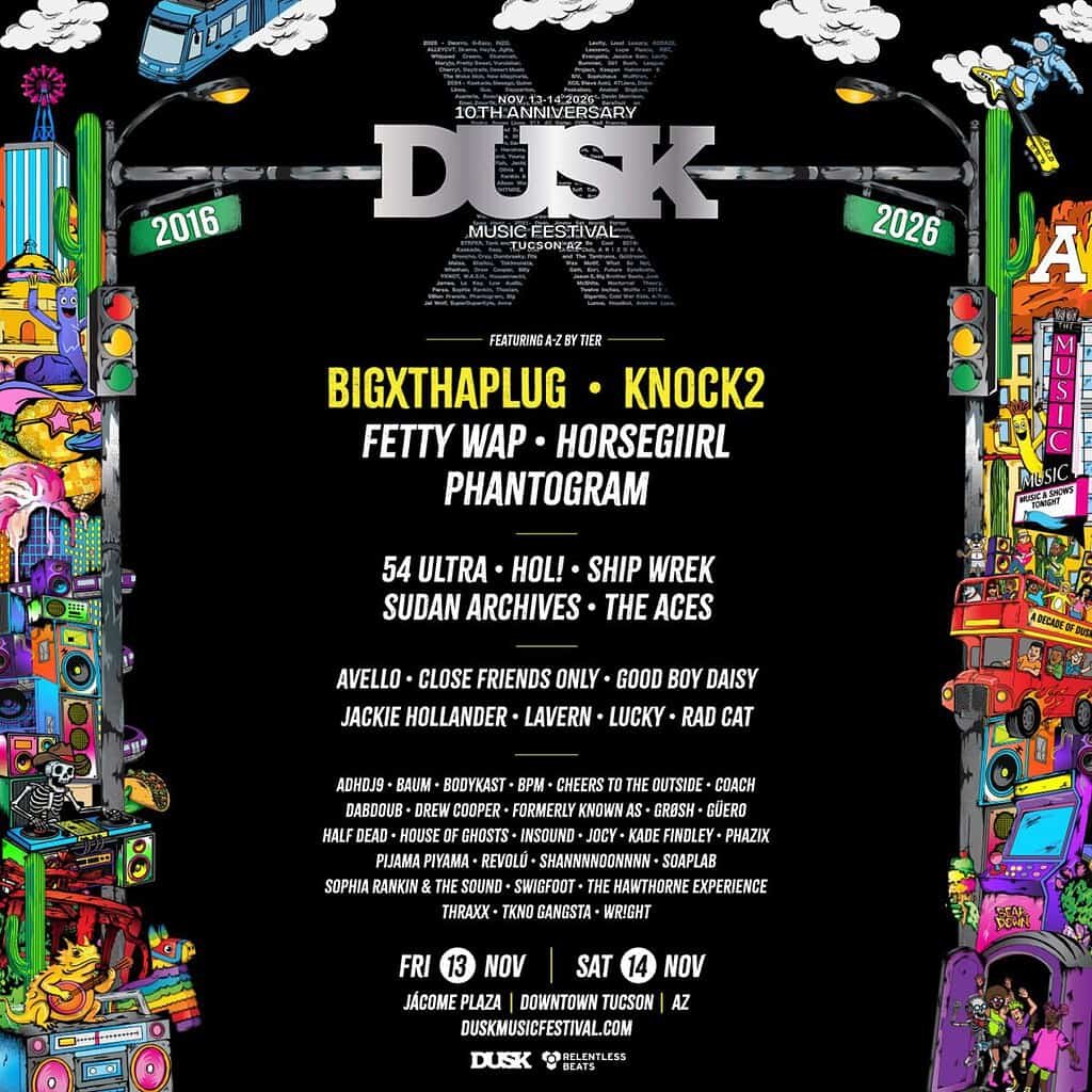 DUSK Music Festival, Tucson, AZ, United States
