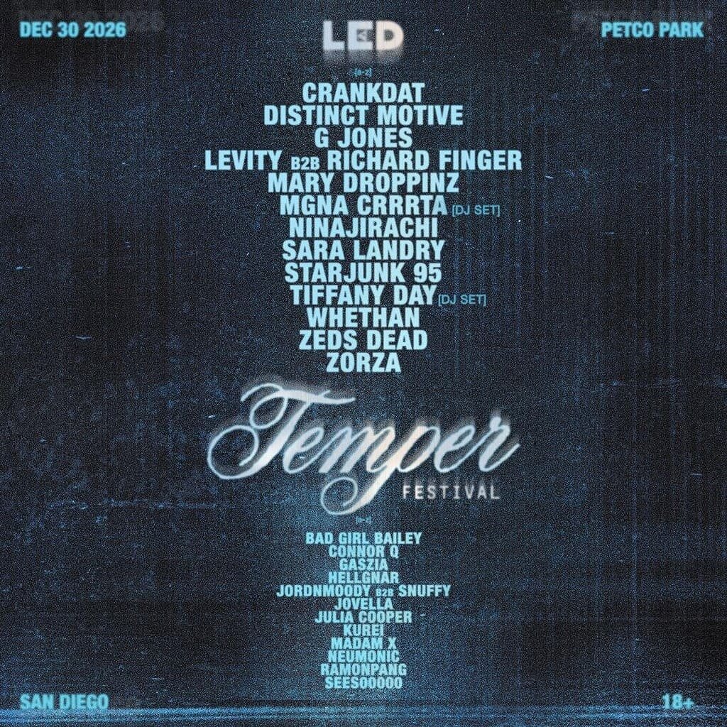 Temper Festival, San Diego, CA, United States