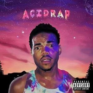 “Chance The Rapper – Acid Rap” Playlist on Soundcloud - Techno Playlist Cover