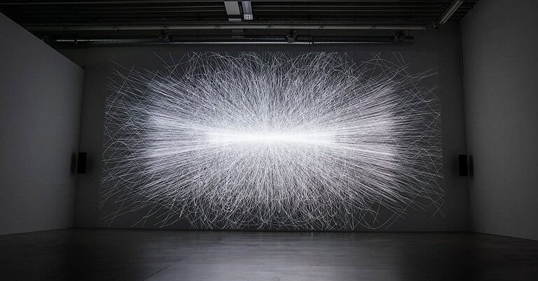 Ryoji Ikeda's data-verse audiovisual installation, a glimpse of the immersive future of techno music Ryoji Ikeda's data-verse audiovisual installation, a glimpse of the immersive future of techno music