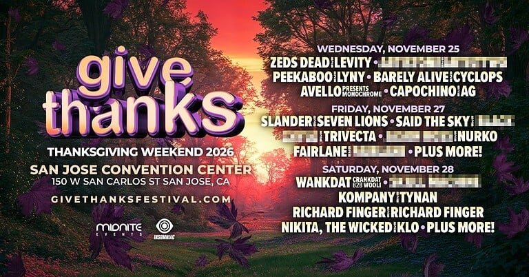 Give Thanks Festival (San Jose, CA, United States) 2026