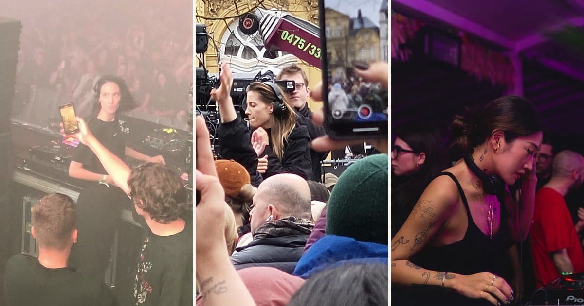 Amelie Lens, Charlotte de Witte and Peggy Gou behind the decks, the three highest-paid female techno DJs of 2026 Amelie Lens, Charlotte de Witte and Peggy Gou behind the decks, the three highest-paid female techno DJs of 2026