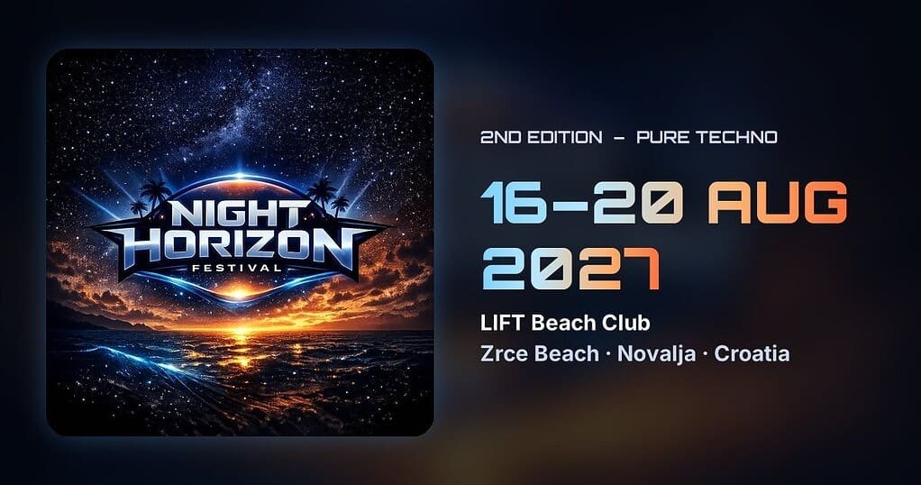 Night Horizon Festival, Novalja, Croatia