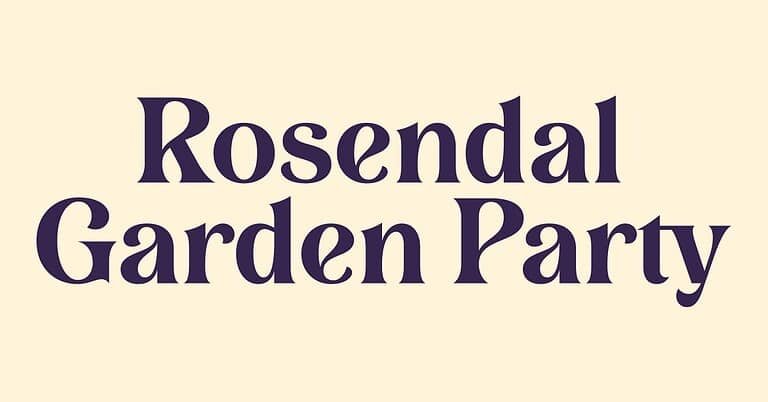 Rosendal Garden Party