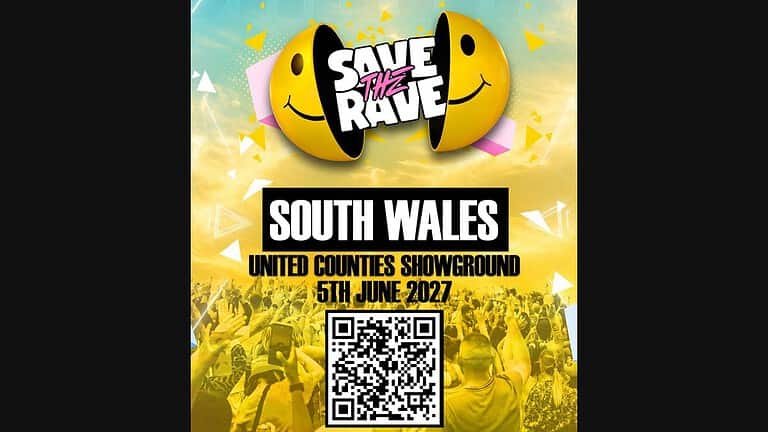 save the rave old skool festival 2027 poster 1