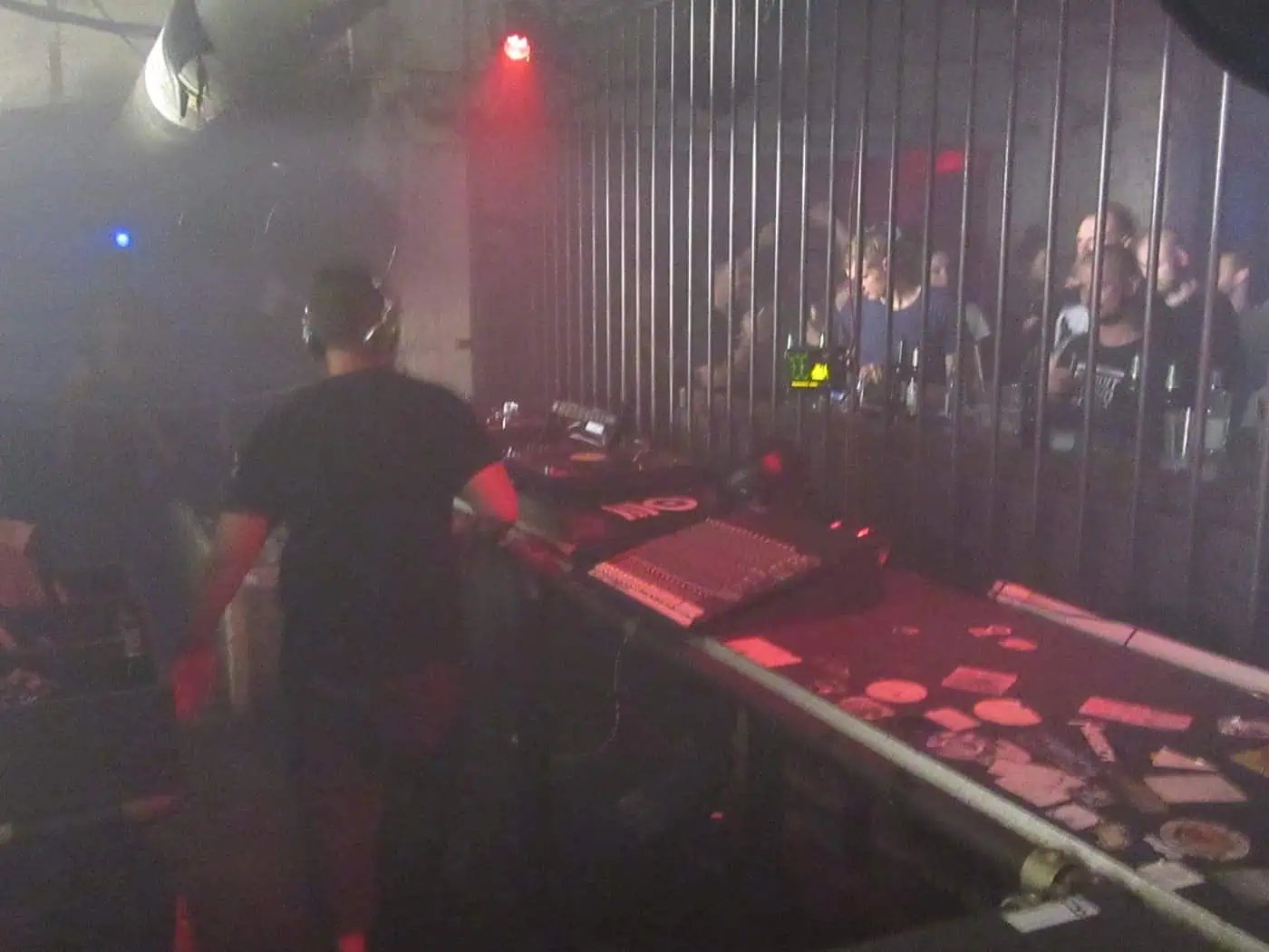 Inside Tresor Berlin: Photos, Videos and the Story of the Vault (2026) 1 The DJ booth and steel bars of the Tresor vault floor in Berlin