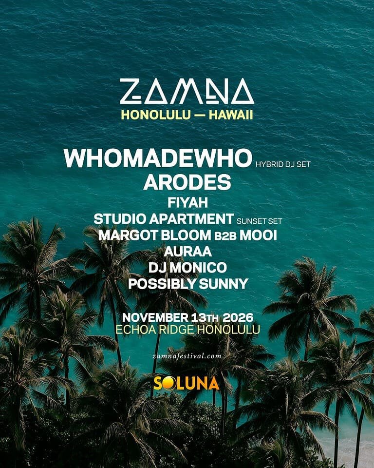 zamna hawaii kapolei hi united states 2026 poster