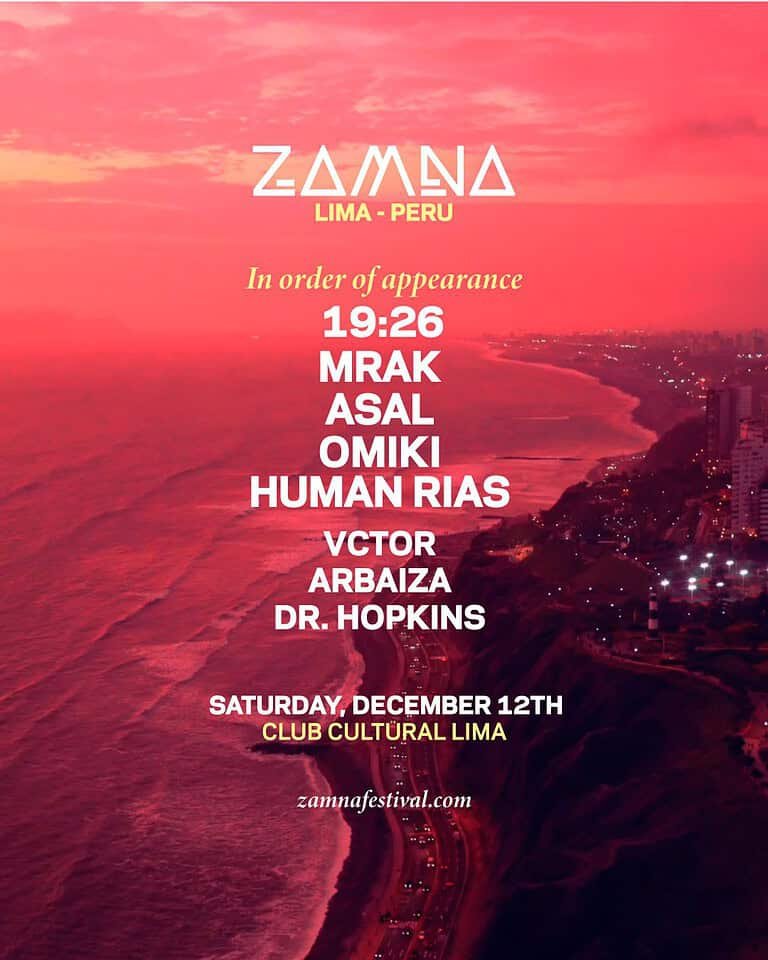 zamna lima peru 2026 poster